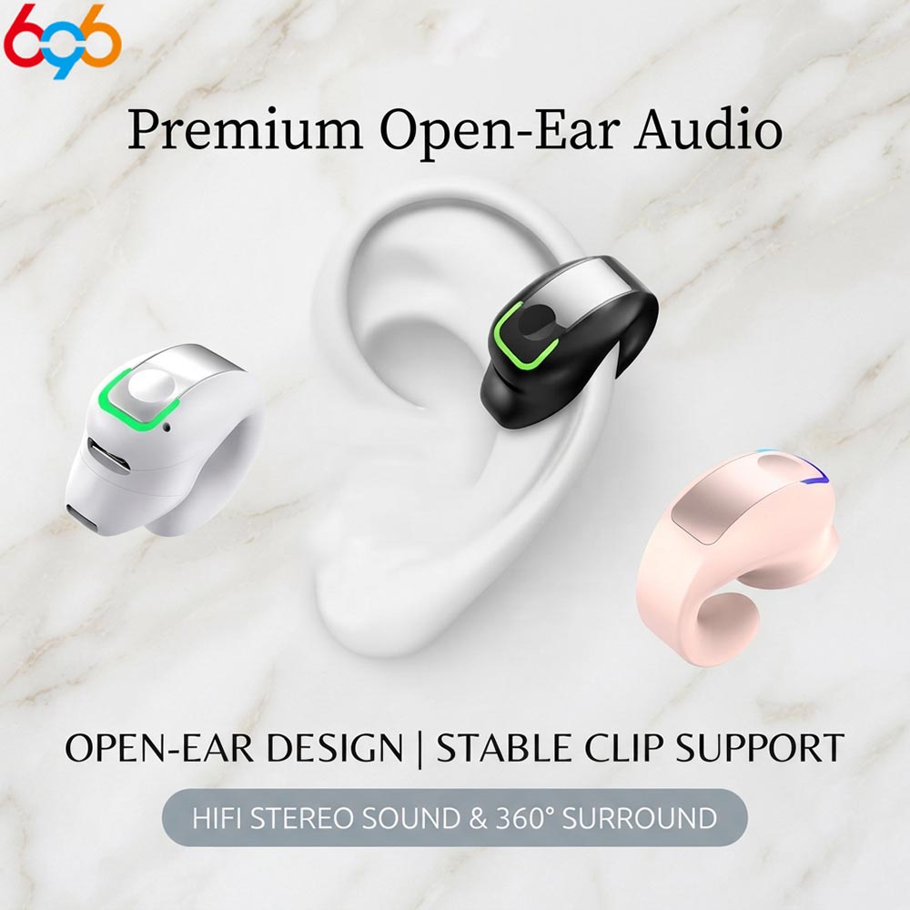 Tws Earbuds Bluetooth 5.3 - Беспроводные наушники-клипсы TWS, Bluetooth 5.3, HD