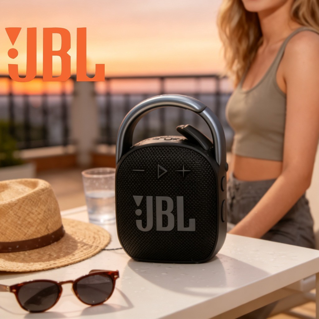 Portable Bluetooth Speaker Waterproof Ipx7 - JBL CLIP4 – миниатюрная портативная беспроводная