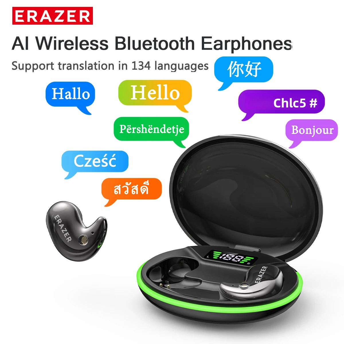 Type C Wired Earphones With Mic - Наушники-вкладыши EARZER XF58 с Bluetooth и