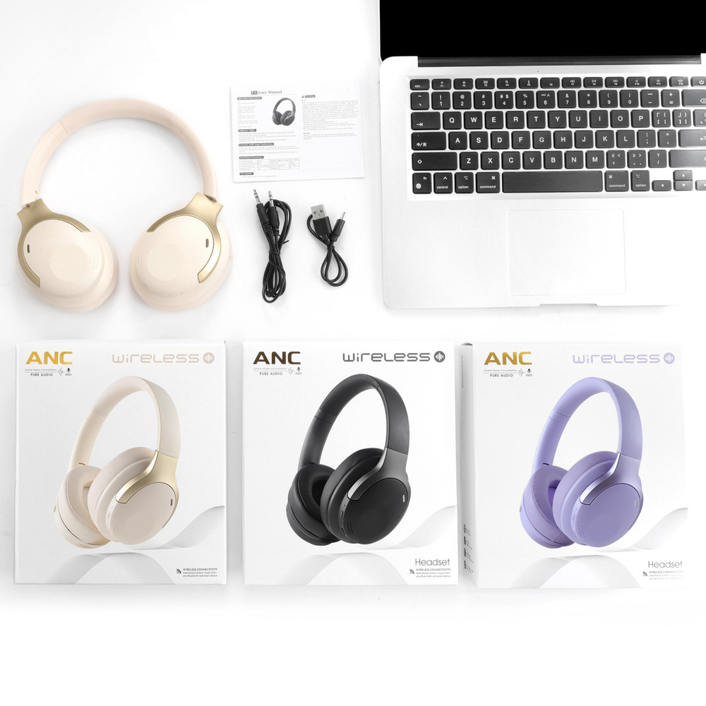 Anc Wireless Over Ear Headphones - Беспроводные накладные наушники с активным шумоподавлением