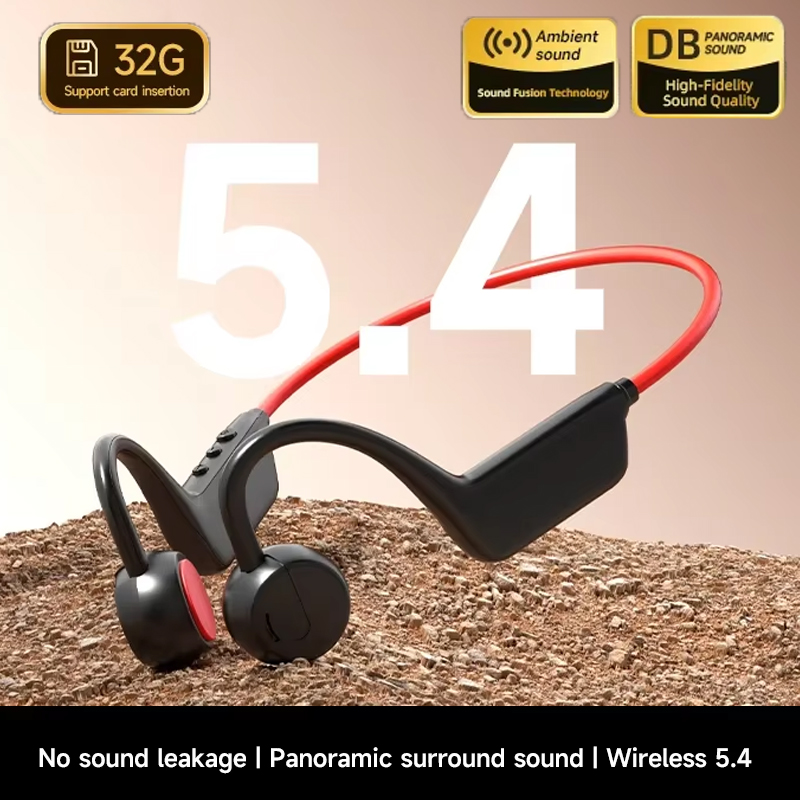 Bone Conduction Running Headphones - Наушники с костной проводимостью Bluetooth, IPX8,