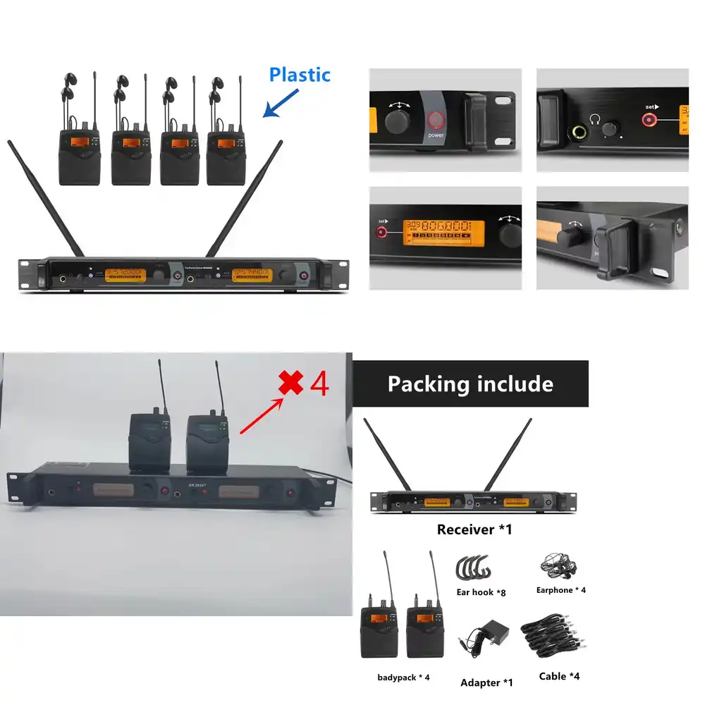 In Ear Monitors For Singers - Беспроводные внутриканальные мониторы 572-603 МГц 2050EX