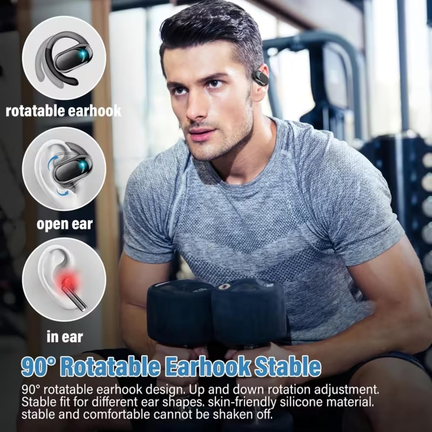 Наушники с открытым корпусом и – обзор и цена Bone Conduction Running Headphones