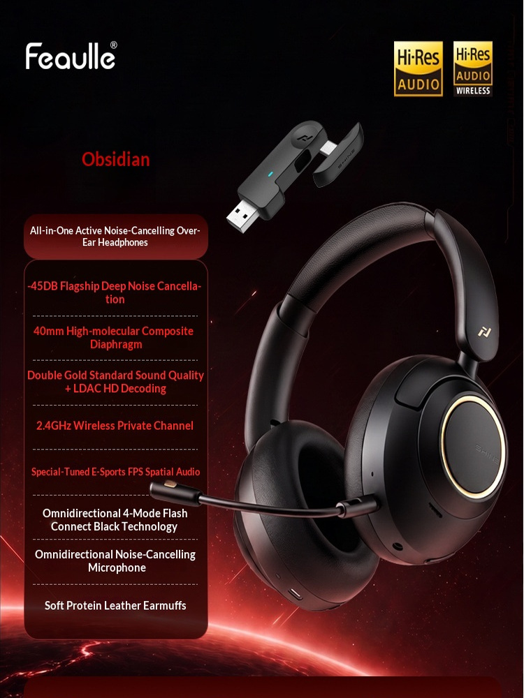 Беспроводная игровая гарнитура – обзор и цена Anc Wireless Over Ear Headphones