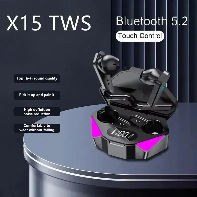 Беспроводные наушники TWS X15, – обзор и цена Tws Earbuds Bluetooth 5.3