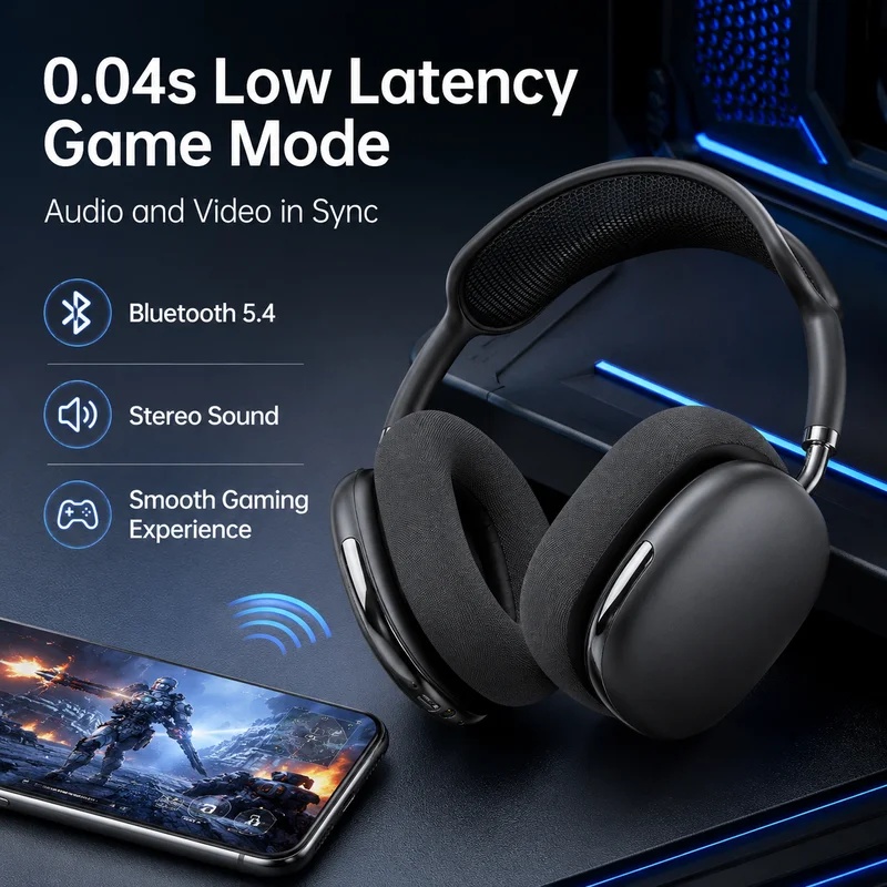 Беспроводные Bluetooth-наушник – обзор и цена Anc Wireless Over Ear Headphones