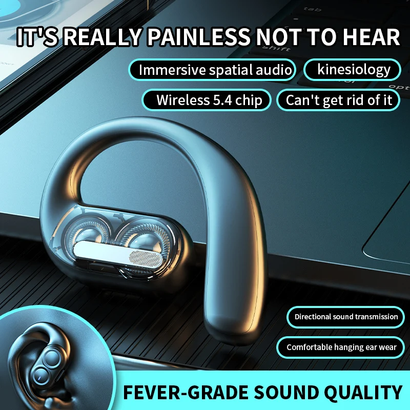 Беспроводные Bluetooth-наушник – обзор и цена Open Ear Air Conduction Headphones