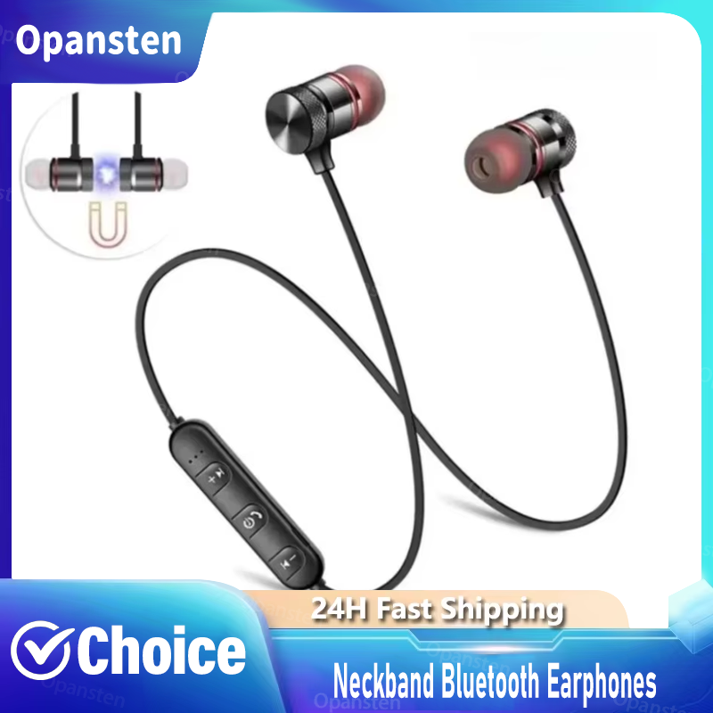 Беспроводные Bluetooth-наушник – обзор и цена Magnetic Neckband Sports Earphones
