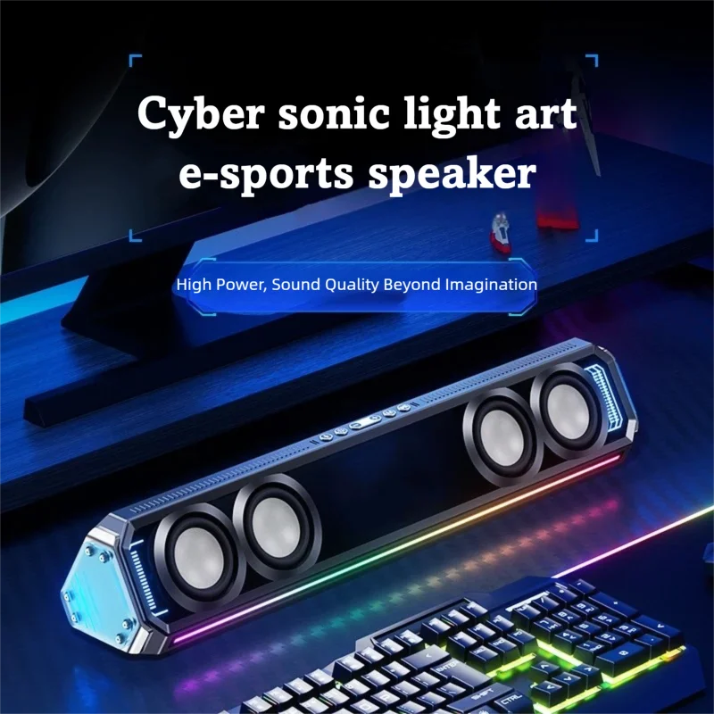 Игровой саундбар с RGB-подсвет – обзор и цена Rgb Computer Soundbar For Pc