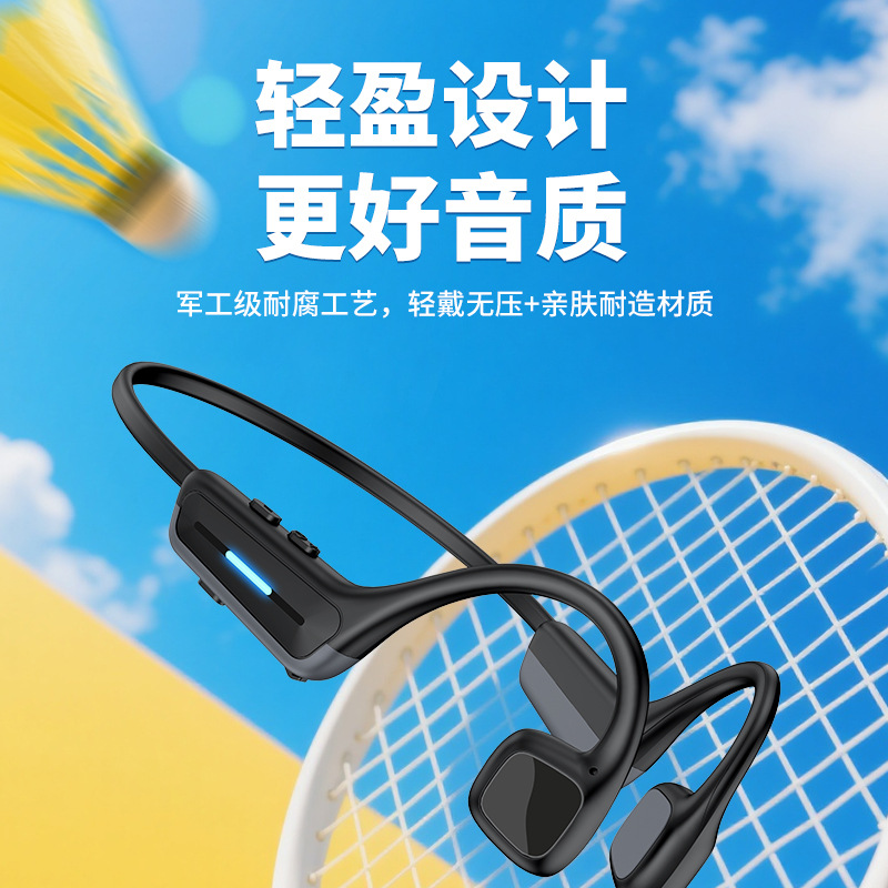 НОВЫЕ беспроводные спортивные  – обзор и цена Bone Conduction Running Headphones
