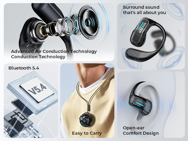 ERAZER X8: беспроводные наушни – обзор и цена Headphones