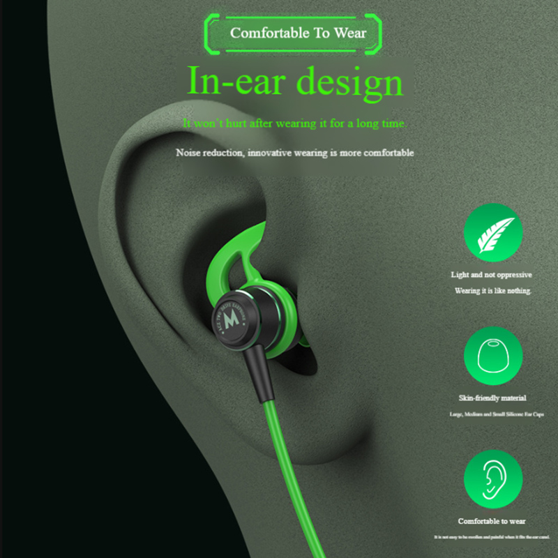 Игровые наушники HiFi с разъем – обзор и цена Type C Wired Earphones With Mic