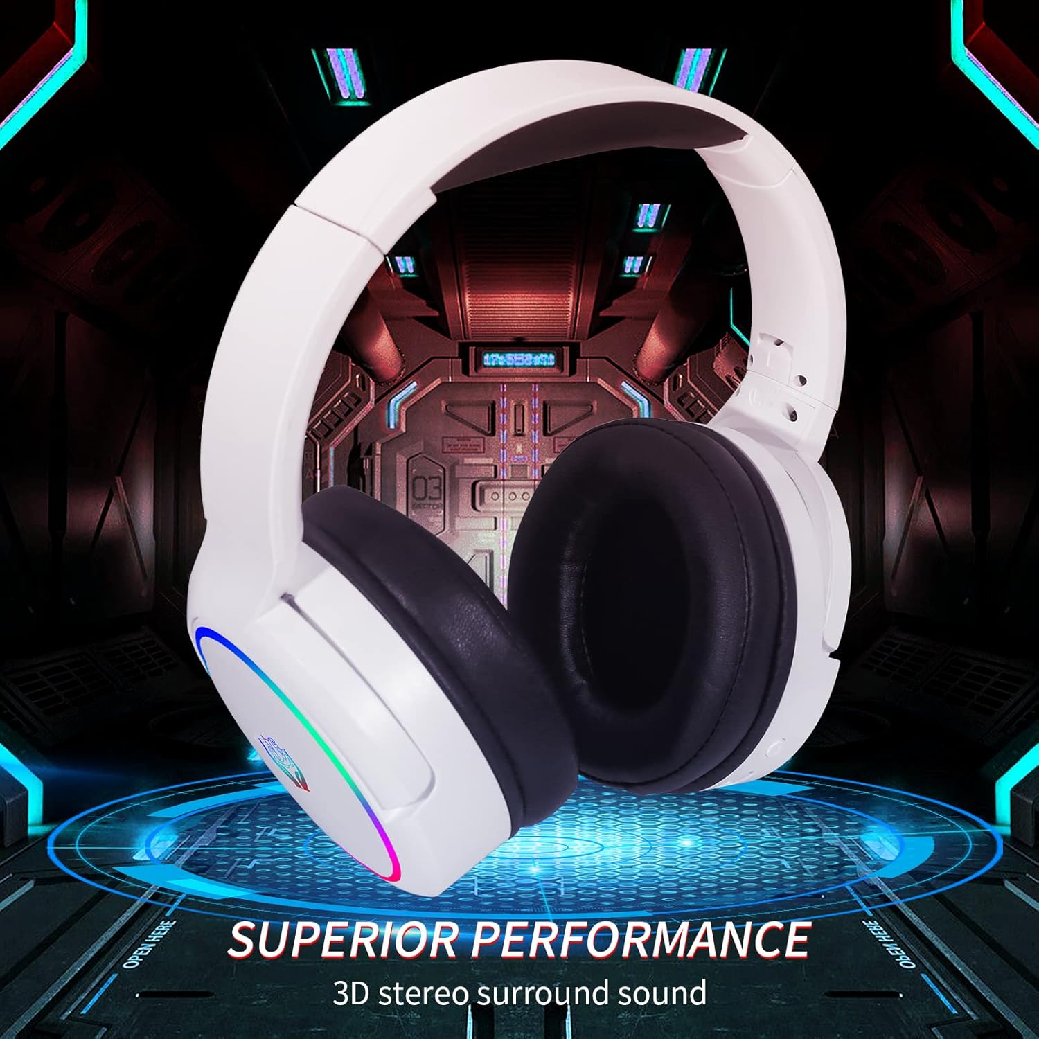 Беспроводная игровая гарнитура – обзор и цена Gaming Headset With Mic Rgb