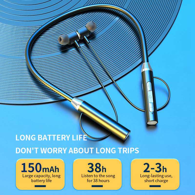 9D беспроводные Bluetooth науш – обзор и цена Magnetic Neckband Sports Earphones