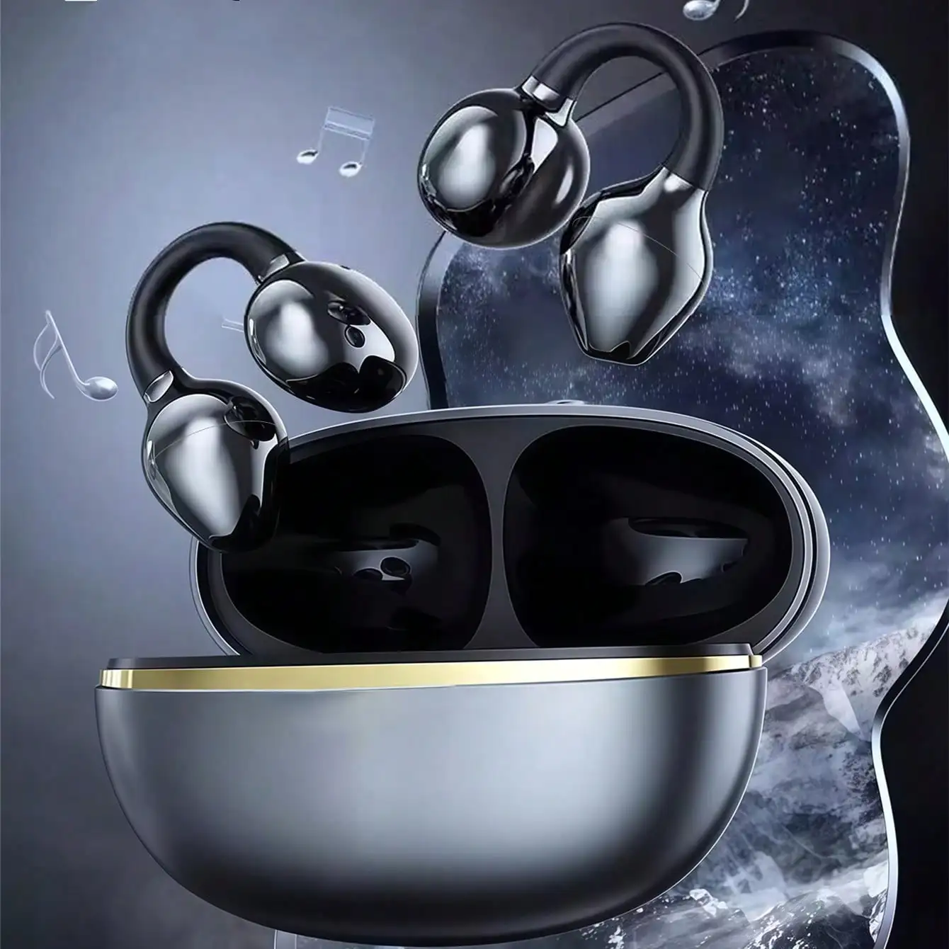 Беспроводная Bluetooth-гарниту – обзор и цена Open Ear Air Conduction Headphones