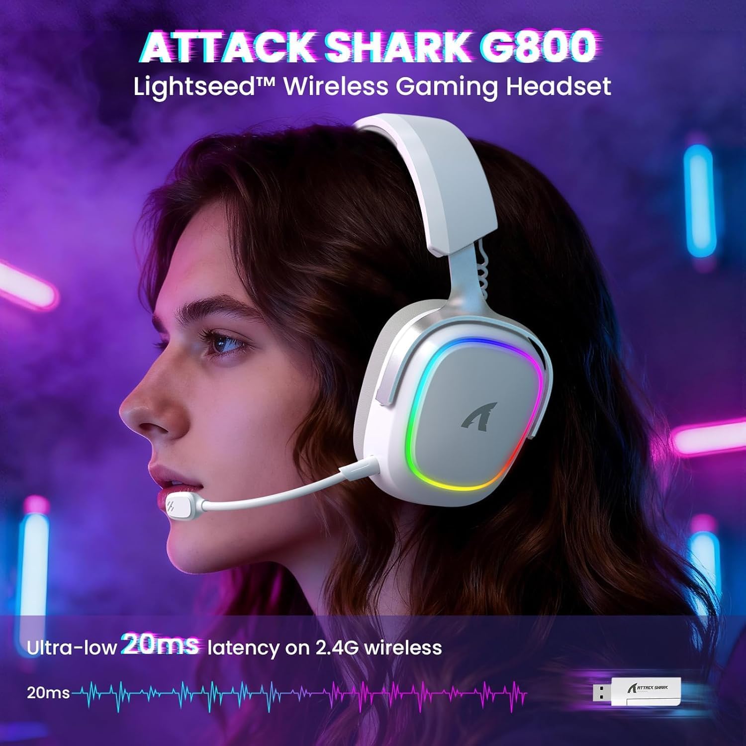 Беспроводная игровая гарнитура – обзор и цена Gaming Headset With Mic Rgb
