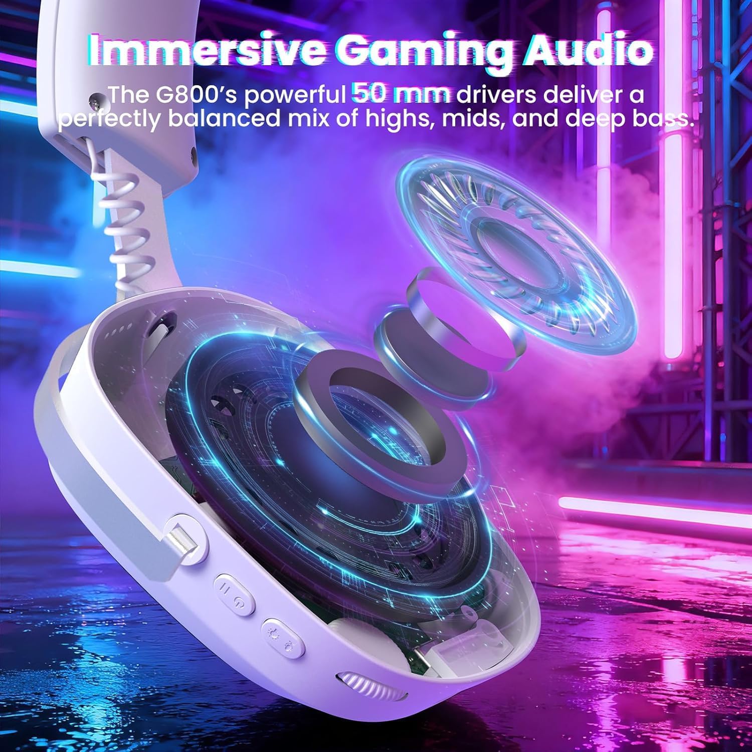 Беспроводная игровая гарнитура – обзор и цена Gaming Headset With Mic Rgb