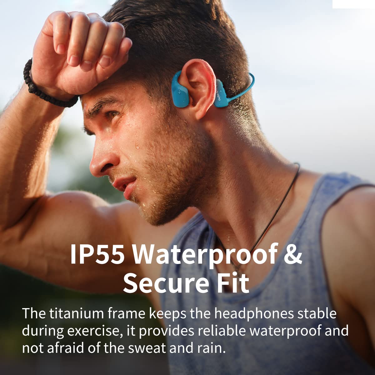 Наушники EASYBUDS с костной пр – обзор и цена Bone Conduction Running Headphones