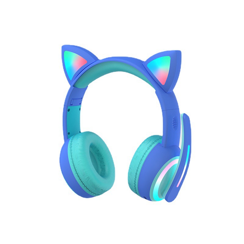 Беспроводные наушники с Blueto – обзор и цена Cat Ear Bluetooth Headset Led