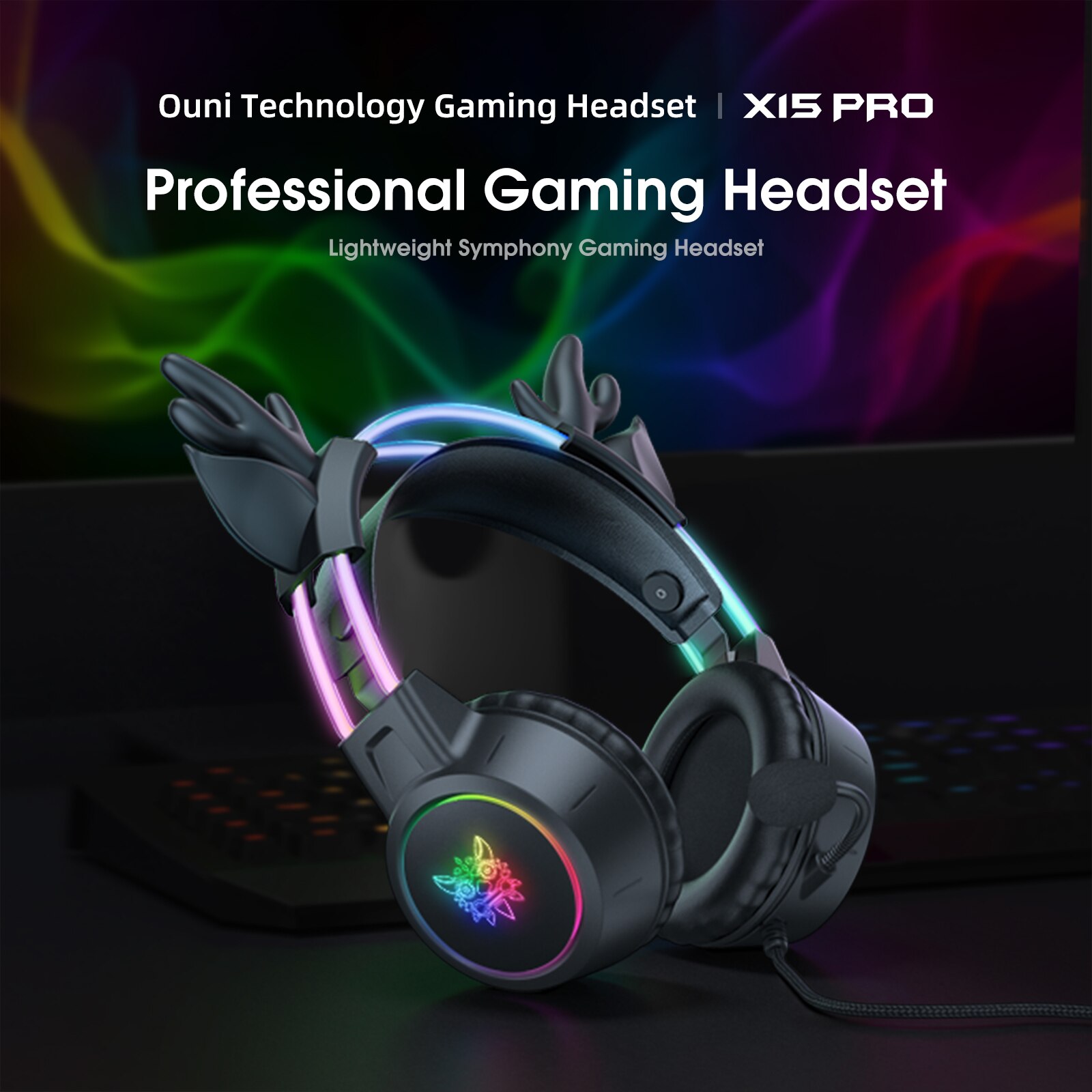 Игровая гарнитура ONIKUMA на 2 – обзор и цена Gaming Headset With Mic Rgb