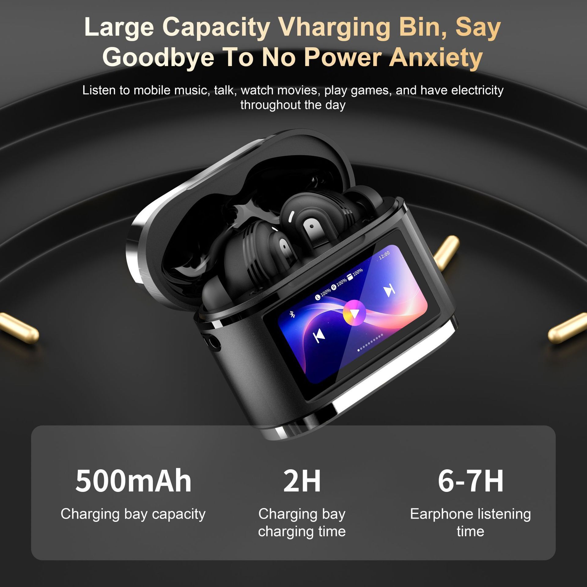 Наушники-вкладыши Smart ANC с  – обзор и цена Anc Wireless Over Ear Headphones