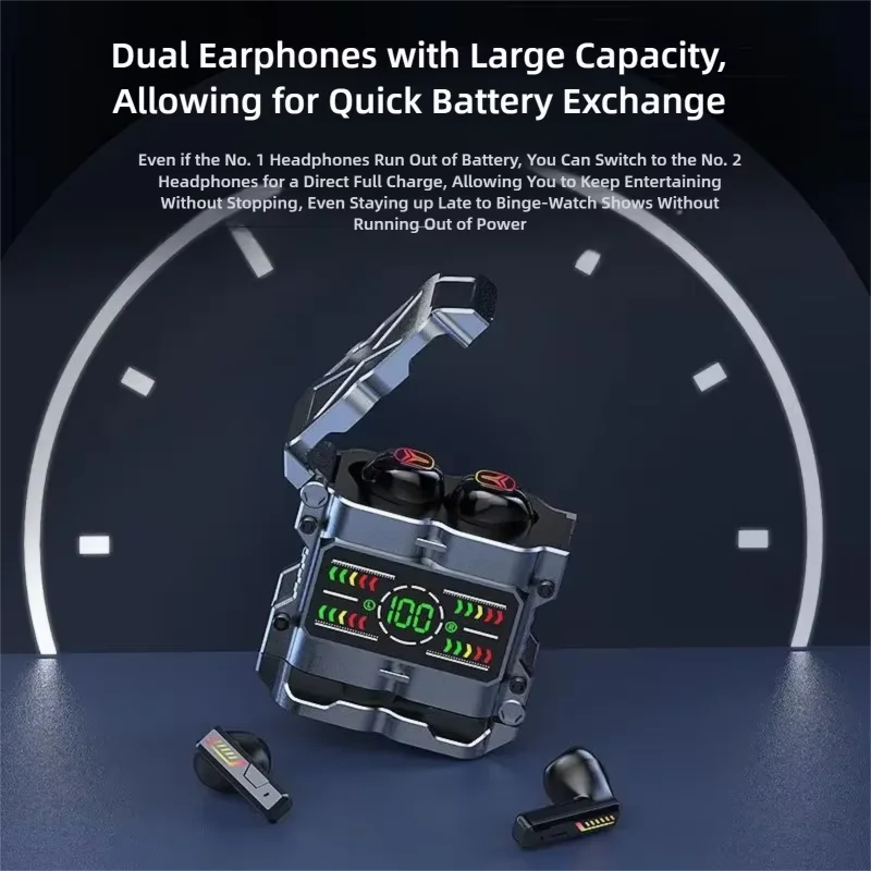 Игровые наушники Mecha TWS Blu – обзор и цена Gaming Headset With Mic Rgb