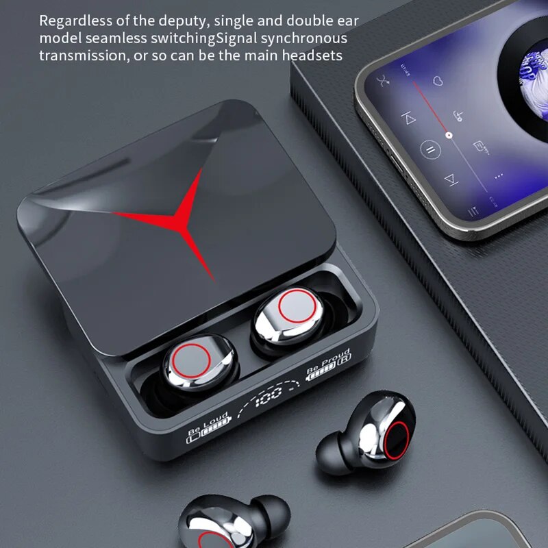 Беспроводные наушники M90 TWS  – обзор и цена Tws Earbuds Bluetooth 5.3