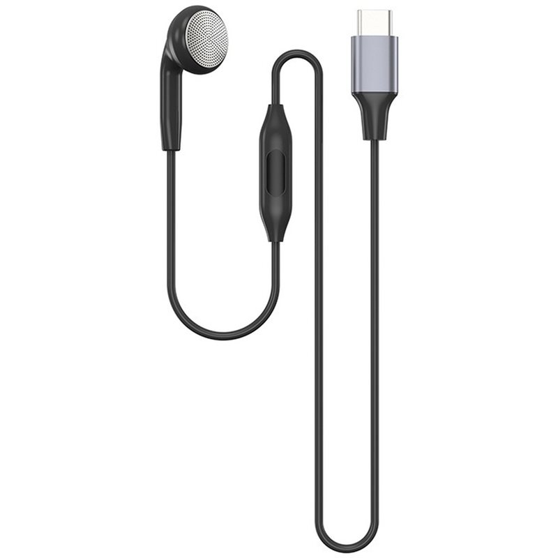 Наушник-вкладыш DT75BG Type C  – обзор и цена Type C Wired Earphones With Mic