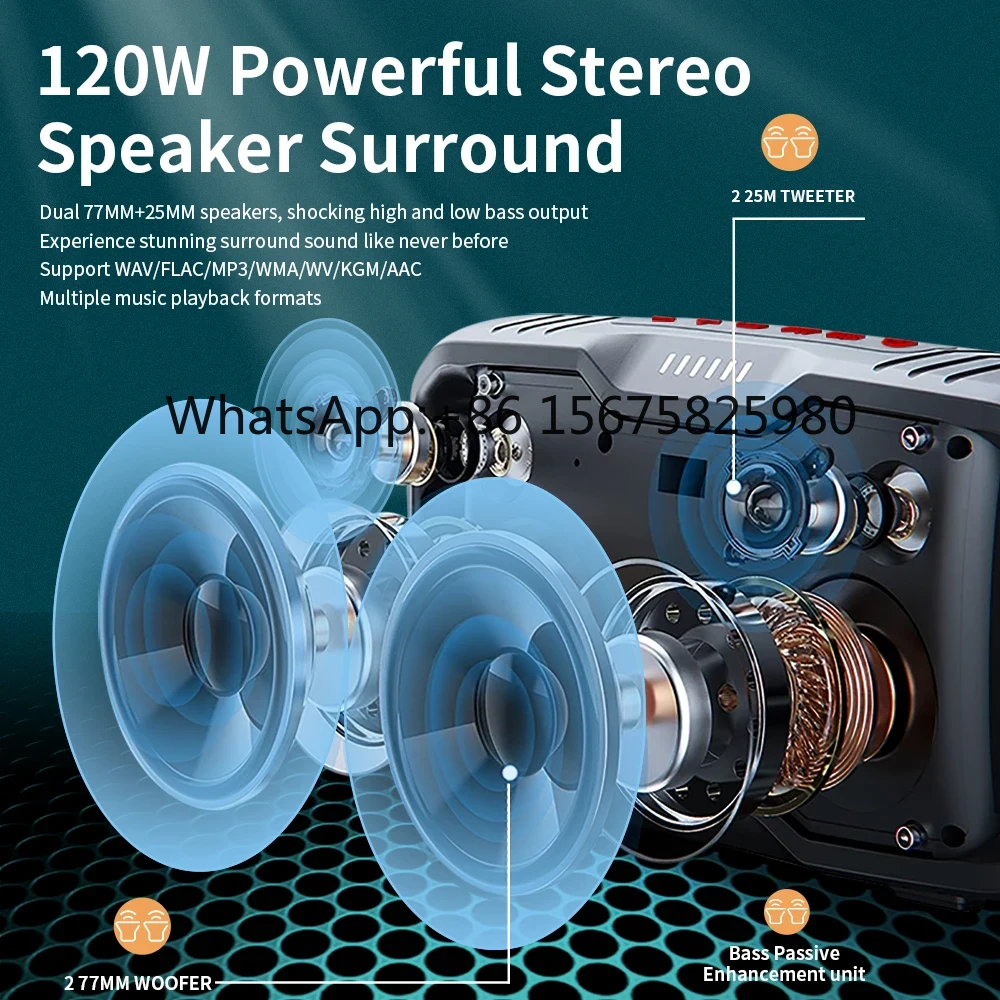 Водонепроницаемая портативная  – обзор и цена Portable Bluetooth Speaker Waterproof Ipx7